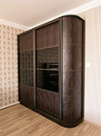 Шкаф-купе в коже крокодила