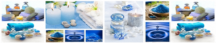 Скинали. Капли воды, свечи, парфюмерия.