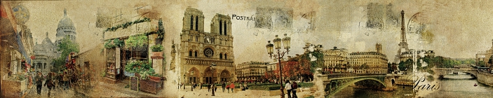 Скинали в стиле ретро. Столицы Европы.